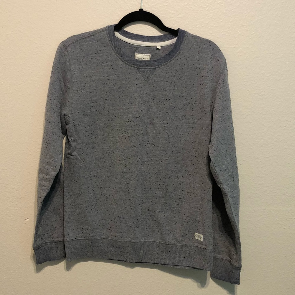 Frank and Oak Gray Popcorn Sweater